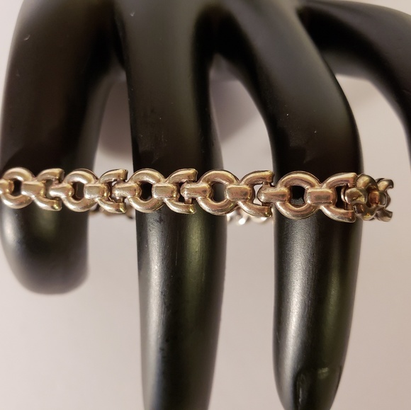 Vintage 1970s Chain Link Bracelet - Picture 2 of 6